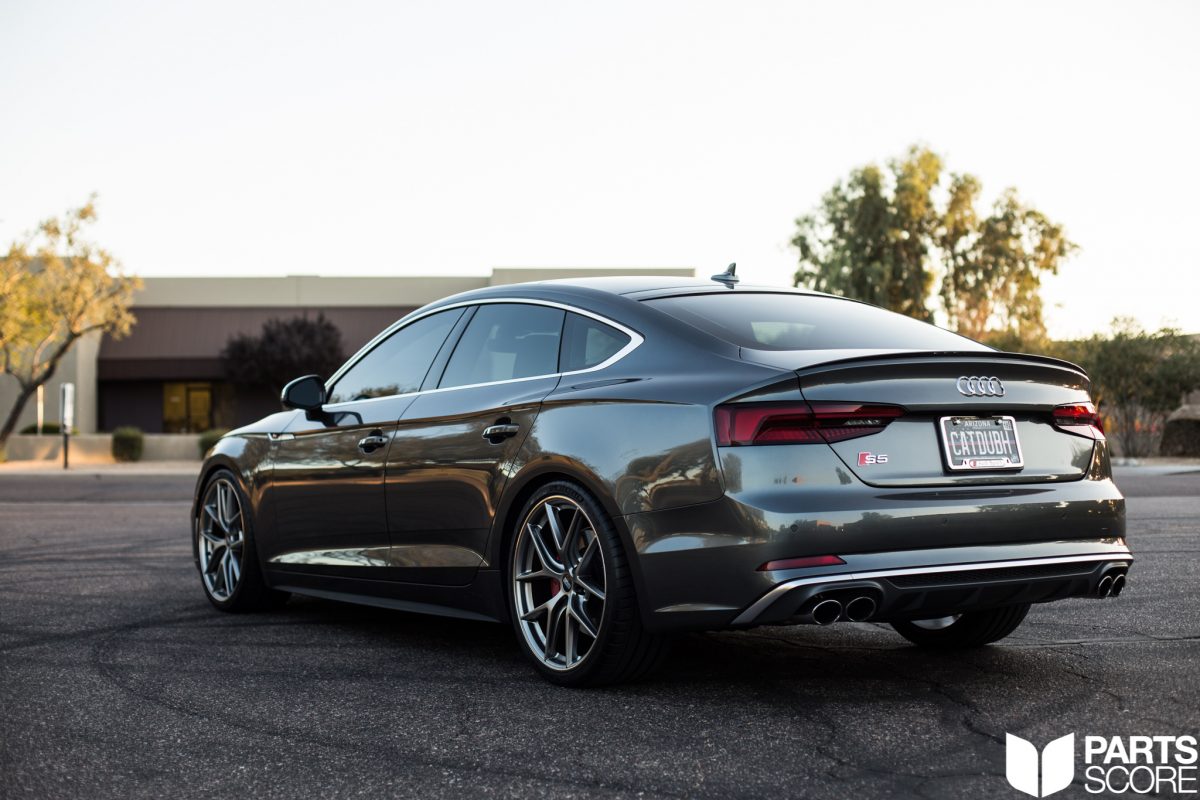 Audi B9 S5 Sportback: KW H.A.S. Kit, 20" BBS CIR Wheels, Michelin Tires ...